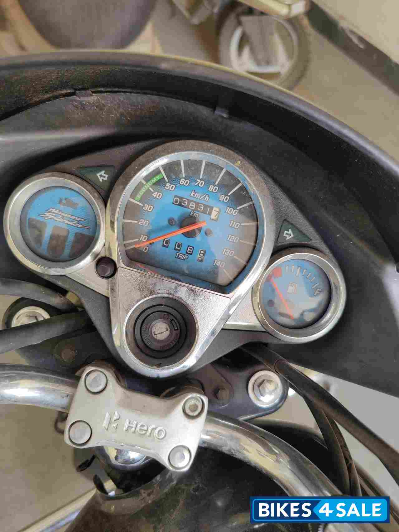 Brown Black Hero Super Splendor