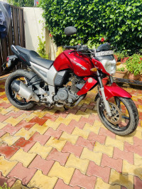 Red Yamaha FZ-S