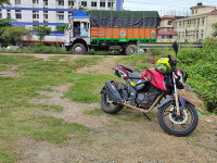 Matt Red TVS Apache RTR 200 4V