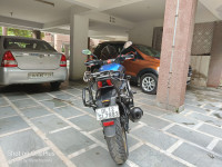 Glacier Blue Bajaj Dominar 400