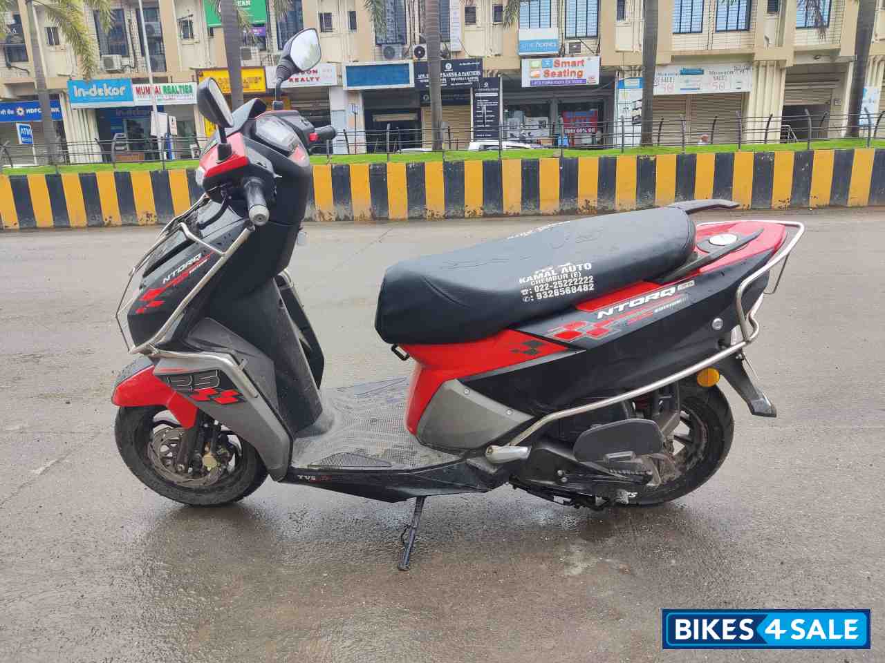 Red TVS NTORQ 125 Race Edition BS6