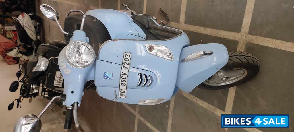 Sky Blue Vespa ZX 125 BS6