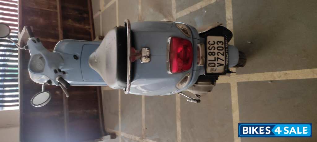 Sky Blue Vespa ZX 125 BS6