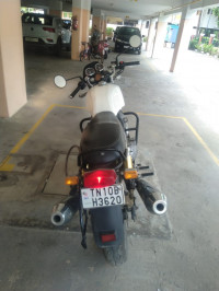 White Royal Enfield Continental GT 650 Twin