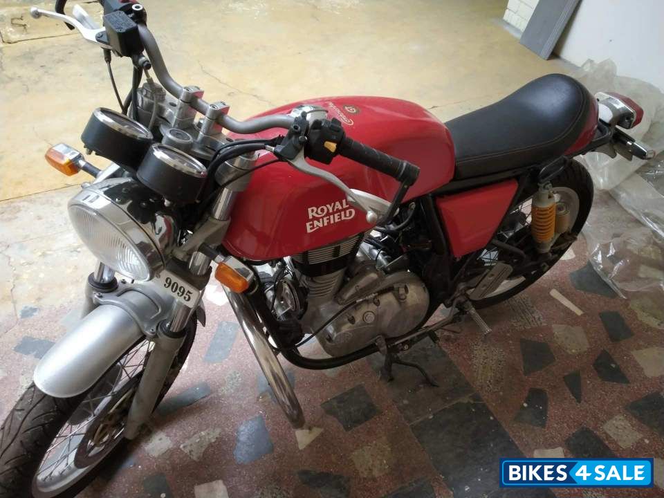 Red Royal Enfield Continental GT 535