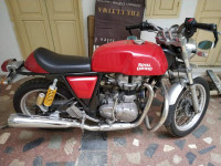 Red Royal Enfield Continental GT 535