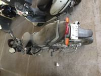 Black Bajaj Discover 125