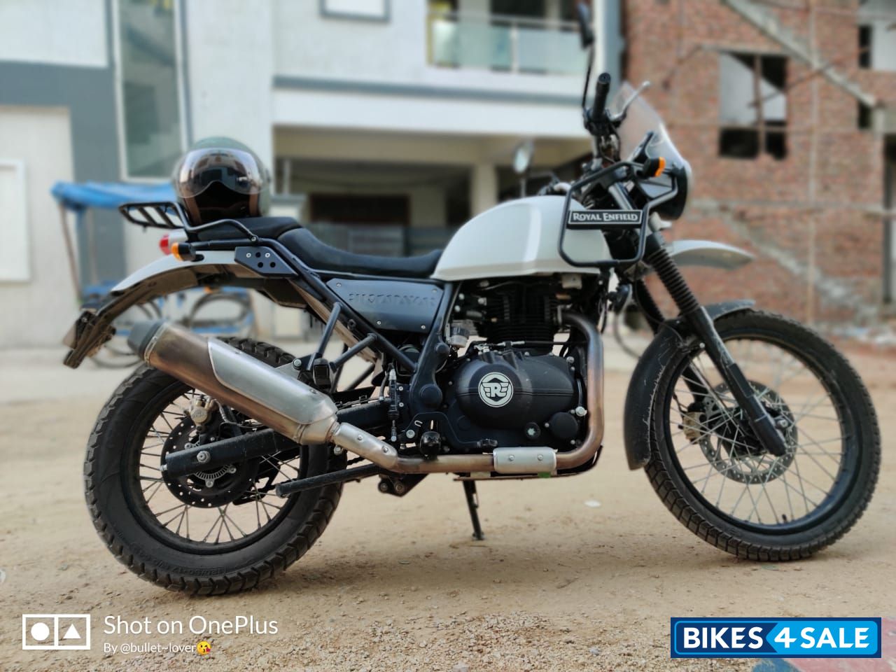 Snow White Royal Enfield Himalayan BS VI