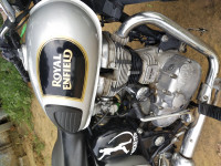 Silver Royal Enfield Classic 350