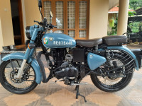 Air Bone Blue Royal Enfield Classic Signals Airborne Blue