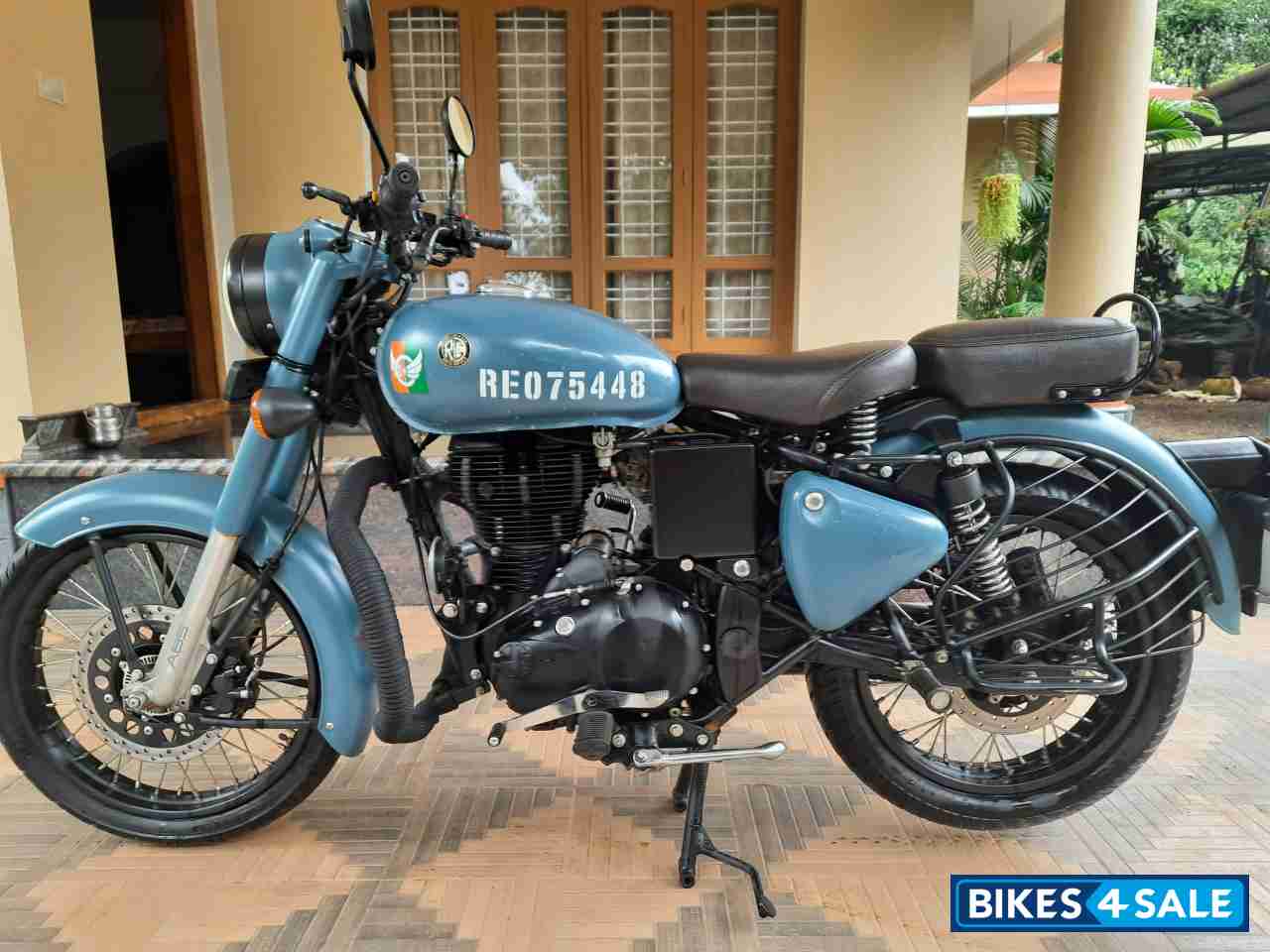 Air Bone Blue Royal Enfield Classic Signals Airborne Blue