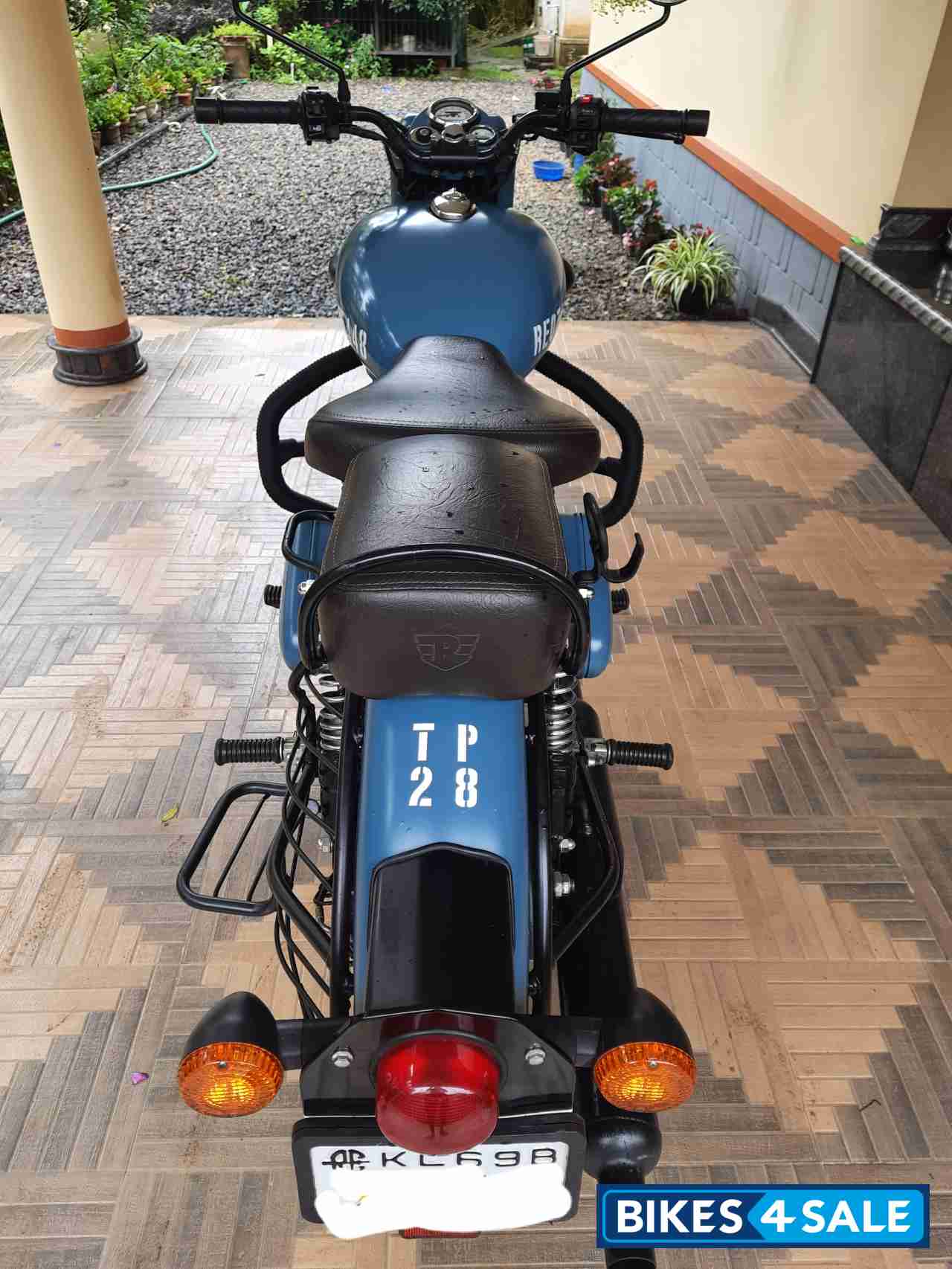 Air Bone Blue Royal Enfield Classic Signals Airborne Blue