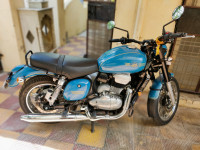 Starlight Blue Jawa forty two BS6