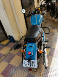 Starlight Blue Jawa forty two BS6