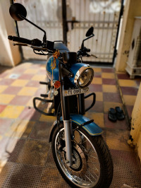 Starlight Blue Jawa forty two BS6