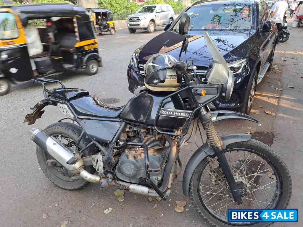 Black Royal Enfield Himalayan