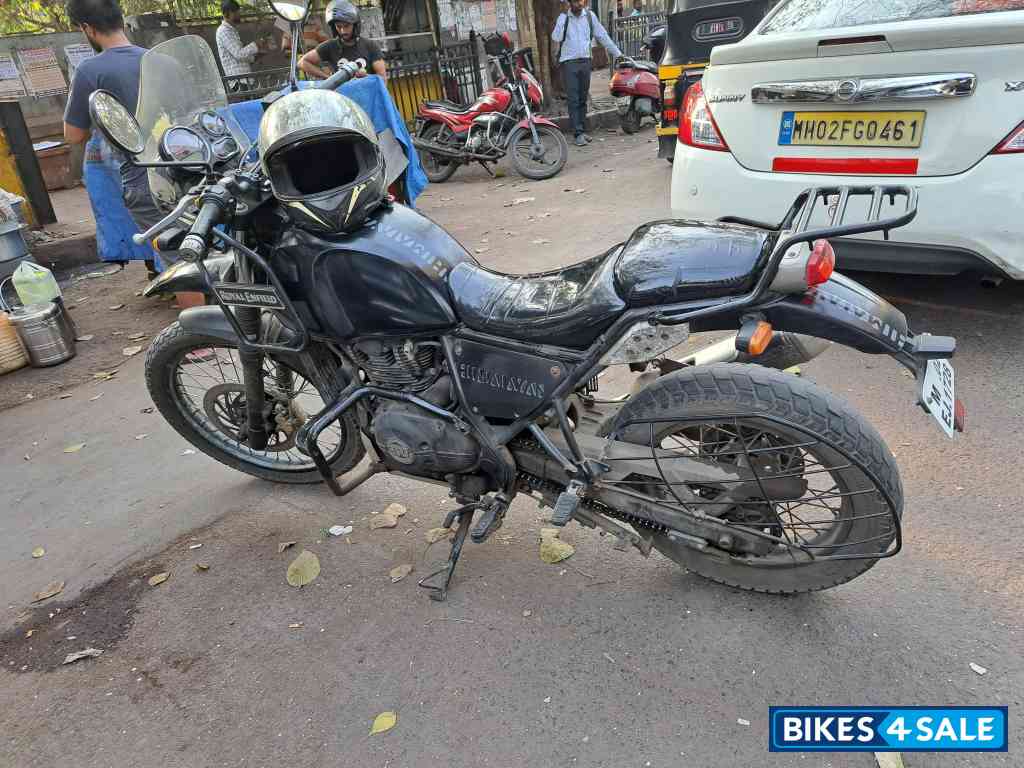 Black Royal Enfield Himalayan