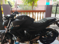 Black Yamaha FZ-S FI V3