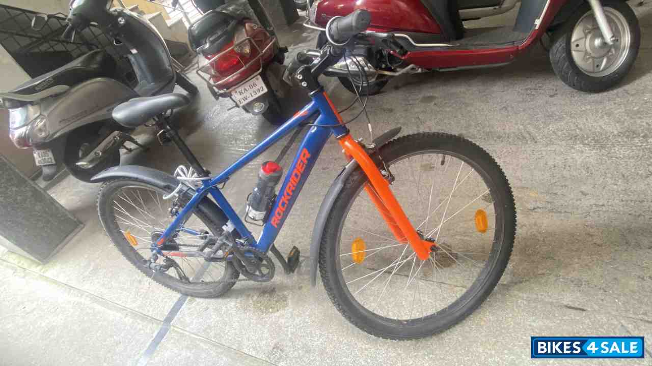 Blue Bicycle Decathlon Blue Bicycle Decathlon