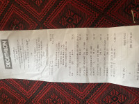 Blue Bicycle Decathlon