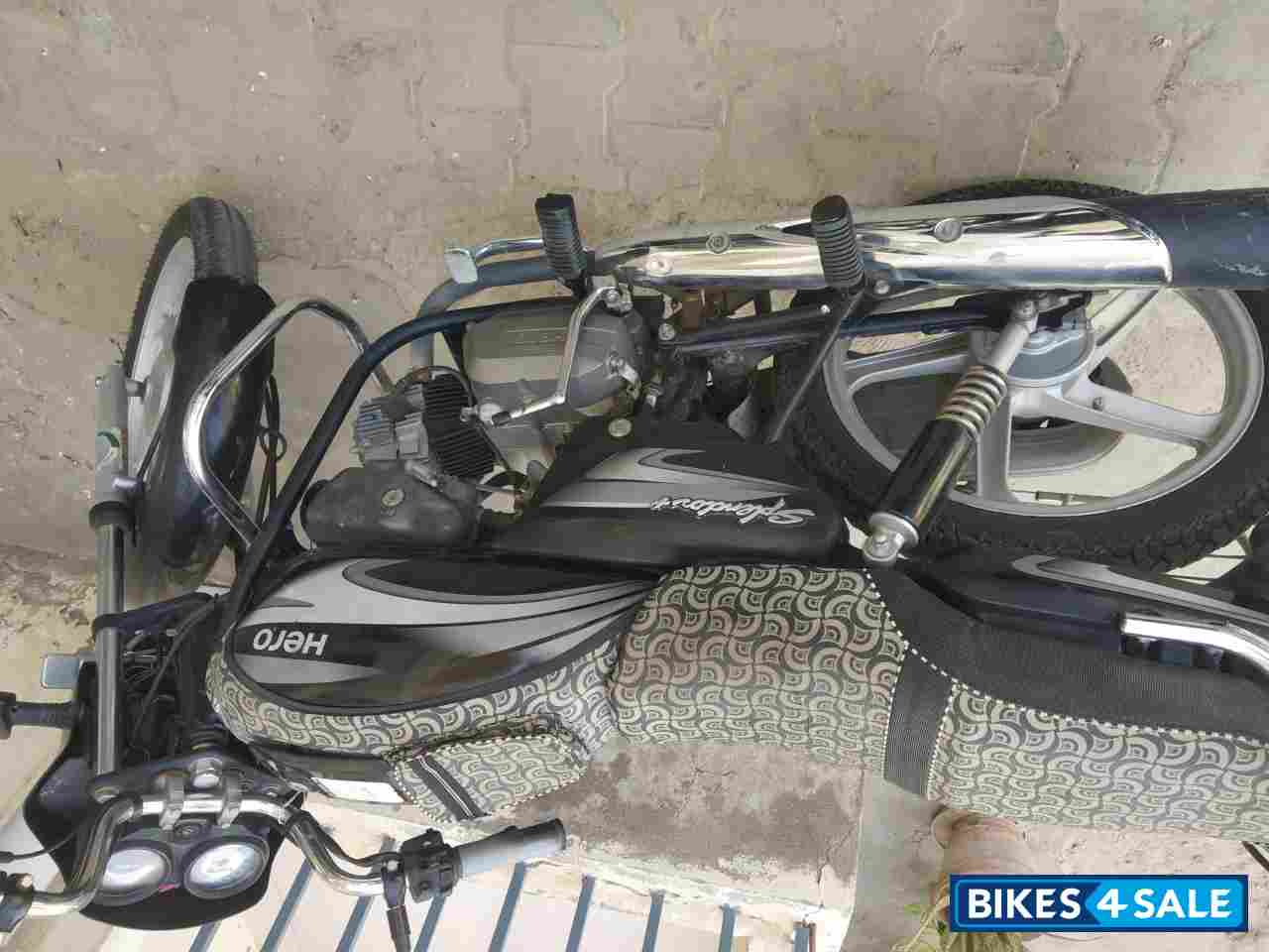 Grey Black Hero Splendor