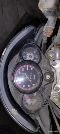 Black Honda CB Unicorn