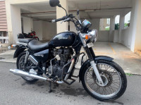 Black Royal Enfield Thunderbird 350