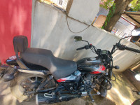 Matte Black Bajaj Avenger Street 220