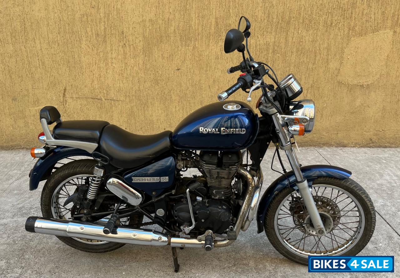 Marine Blue Royal Enfield Thunderbird 500