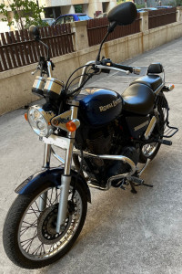 Marine Blue Royal Enfield Thunderbird 500