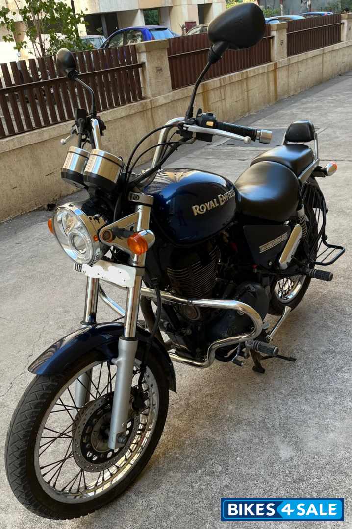 Marine Blue Royal Enfield Thunderbird 500