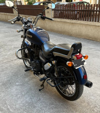 Marine Blue Royal Enfield Thunderbird 500