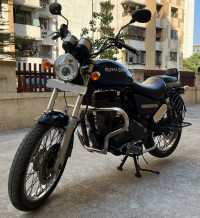 Marine Blue Royal Enfield Thunderbird 500