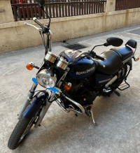 Marine Blue Royal Enfield Thunderbird 500