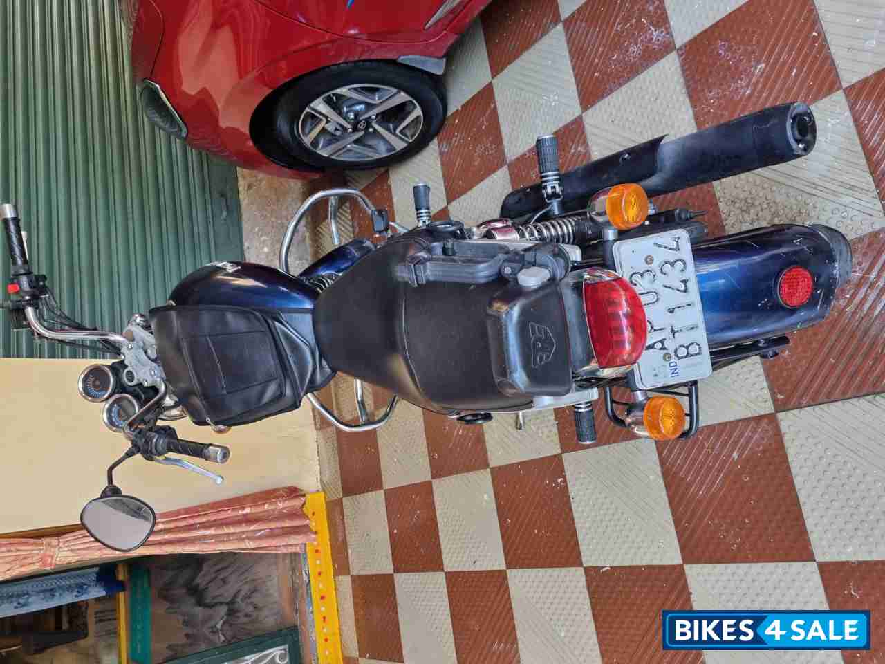 Ocean Blue Royal Enfield Thunderbird 350