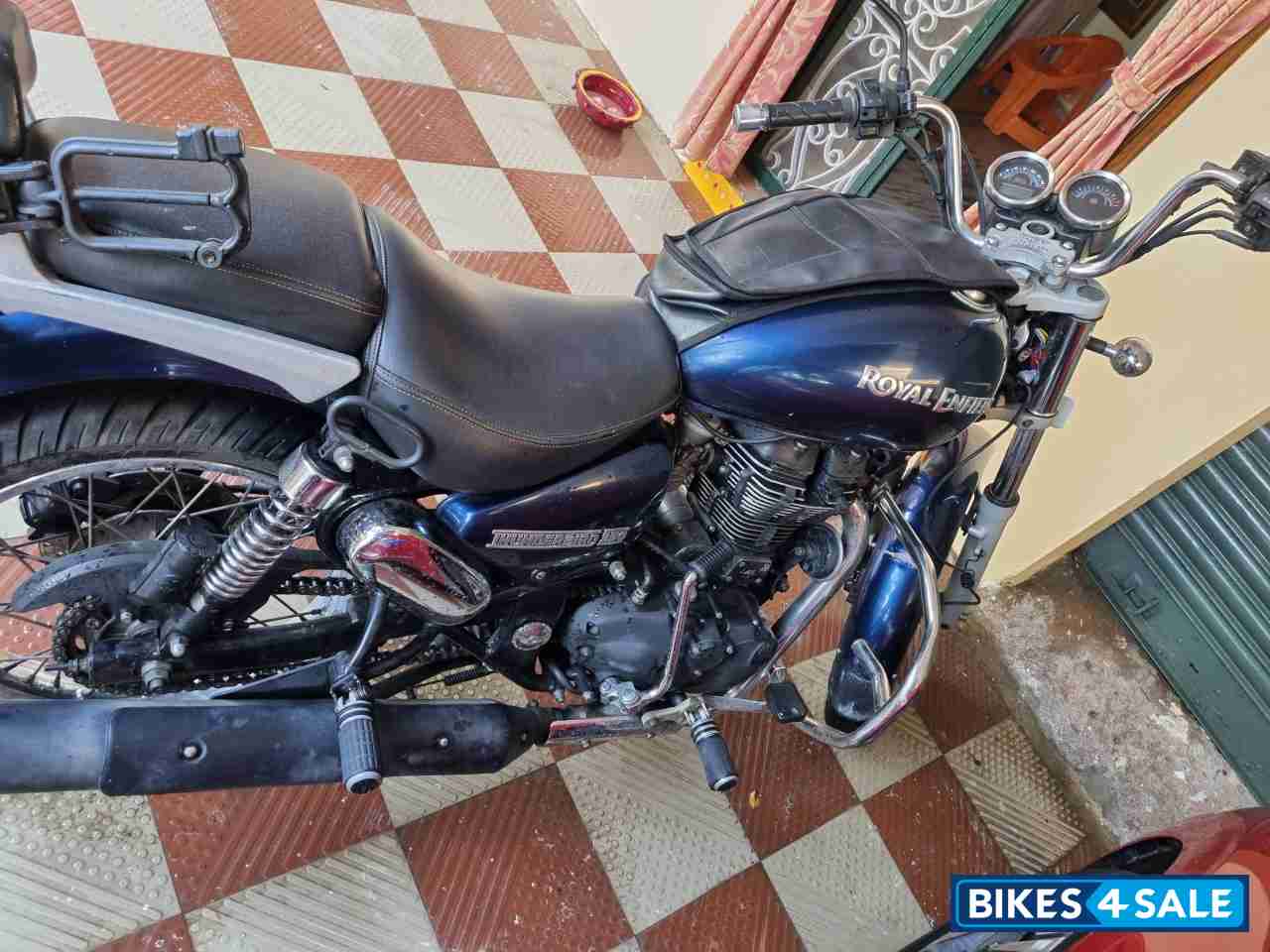 Ocean Blue Royal Enfield Thunderbird 350