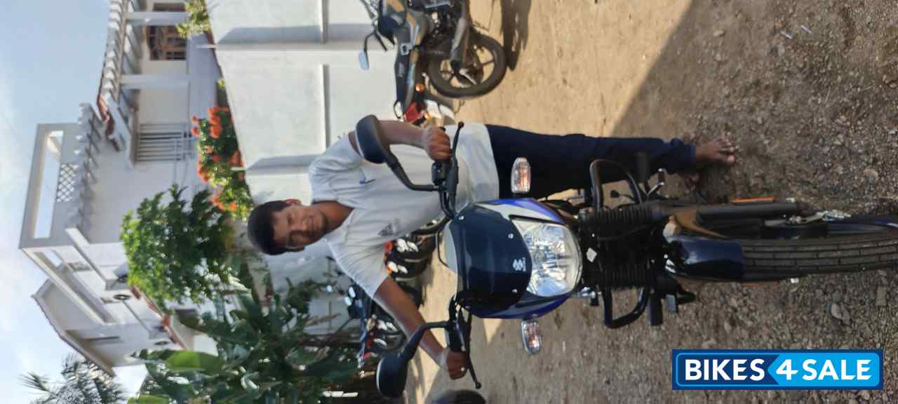 Blue And Black 🖤 Bajaj CT 100