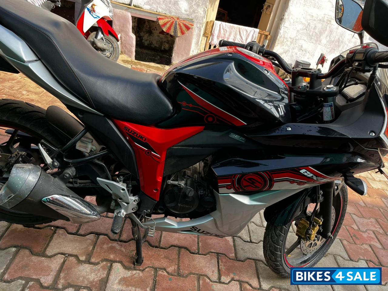 Orange Black Suzuki Gixxer SF SP