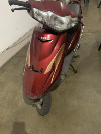 F. Red TVS Scooty Teenz