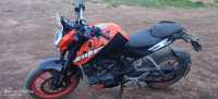 Orange KTM Duke 200