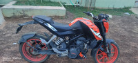 Orange KTM Duke 200