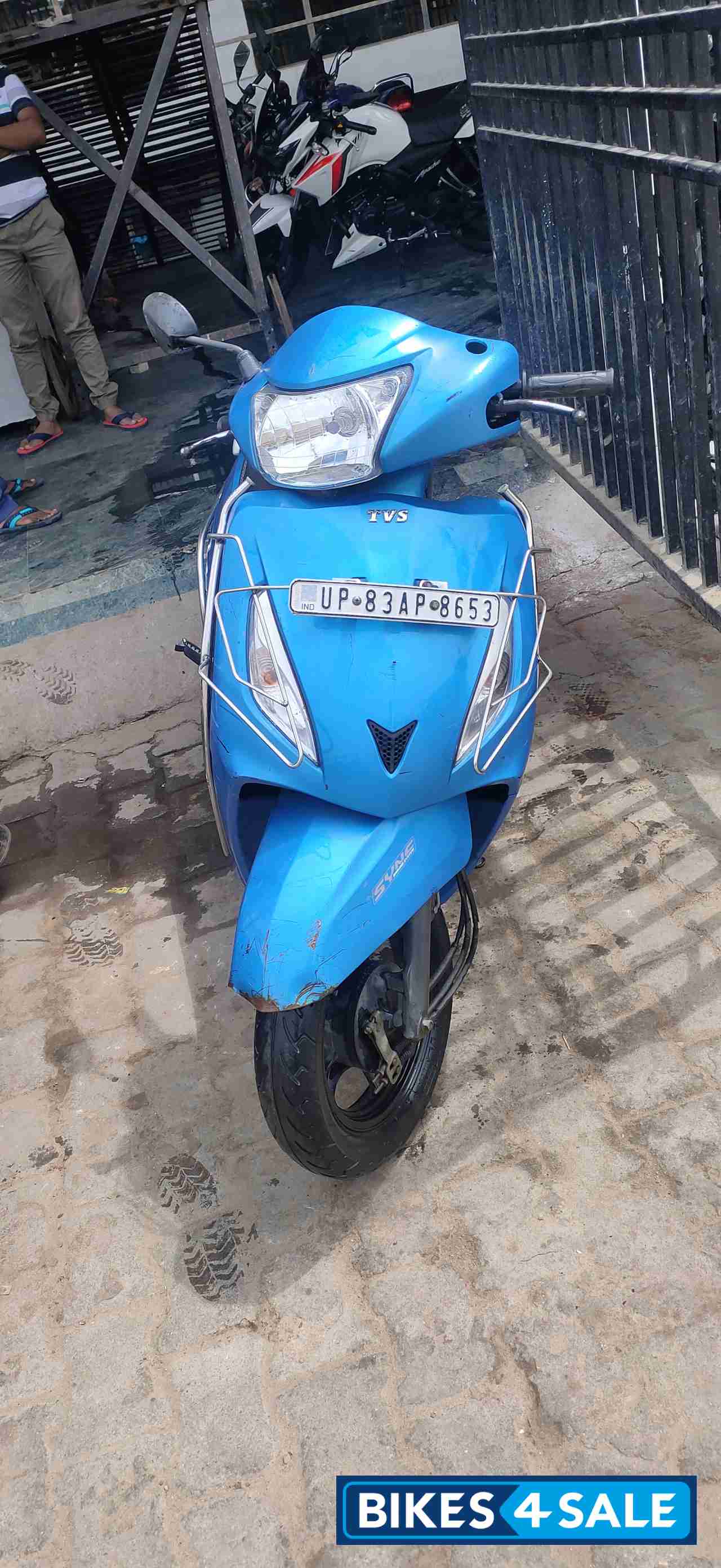 Matte Blue TVS Jupiter