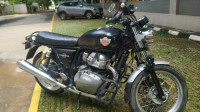 Black Royal Enfield Interceptor 650 Twin