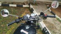 Black Royal Enfield Interceptor 650 Twin