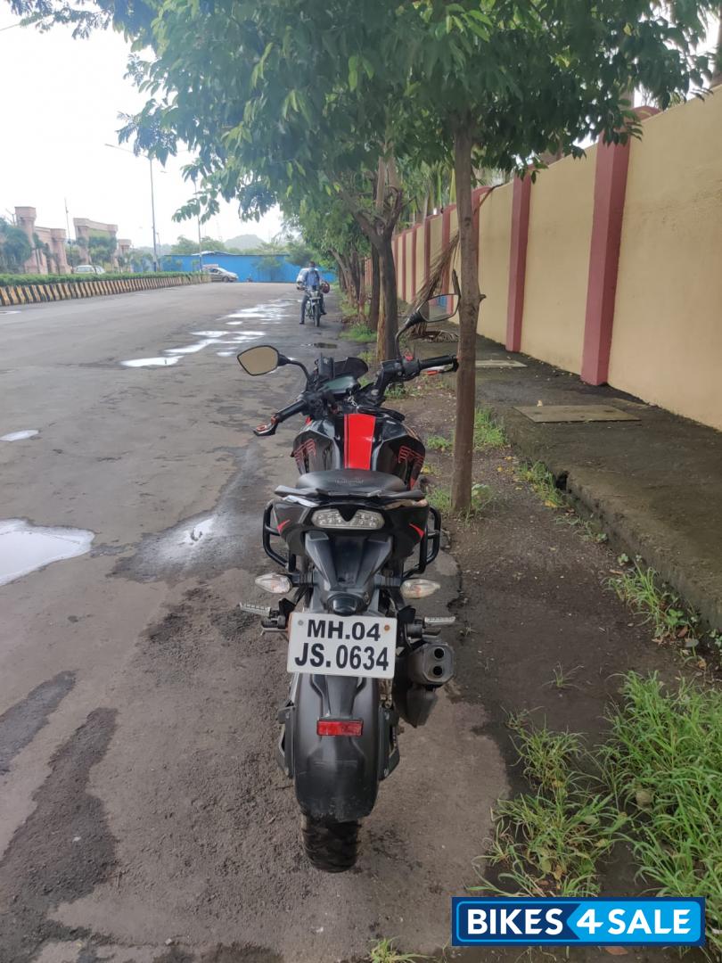 Black Red TVS Apache RTR 200 4V ABS