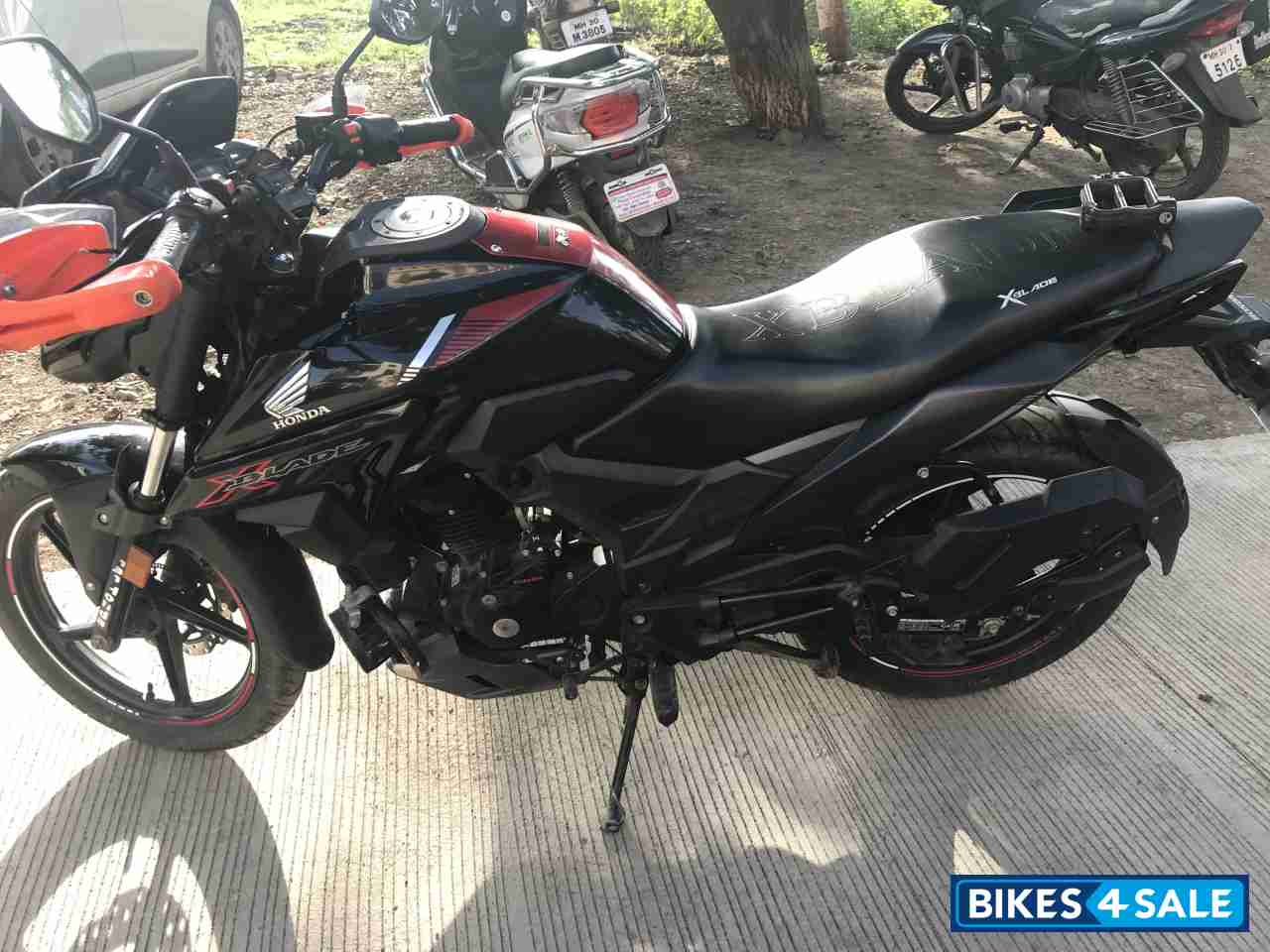 Black Red Honda XBlade
