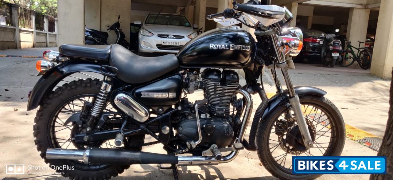 Matt Black Royal Enfield Thunderbird 350