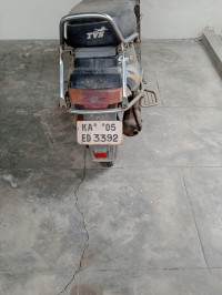 Black TVS Scooty ES