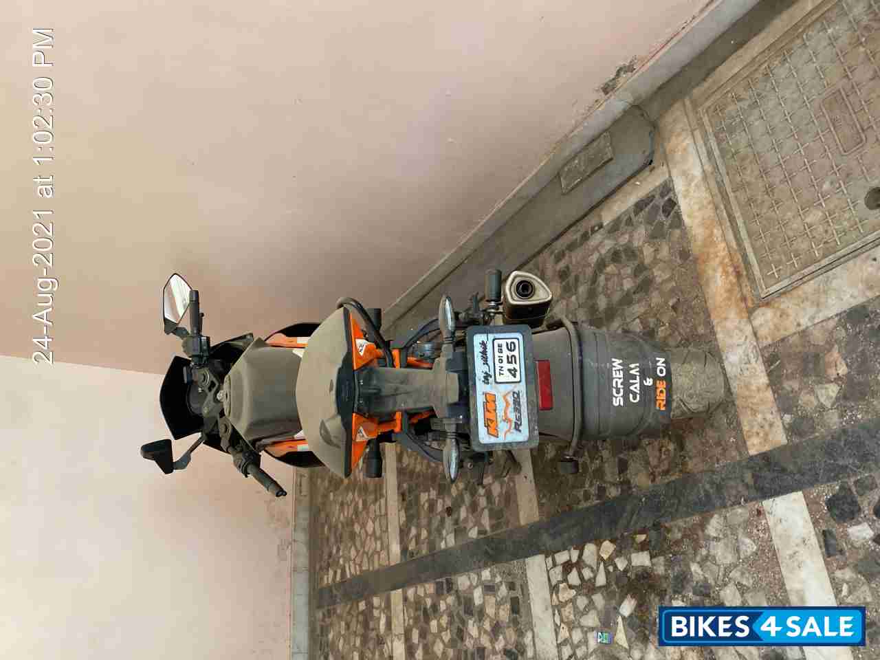 Black And Red KTM RC 390