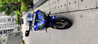 Blue Yamaha YZF R15 V2